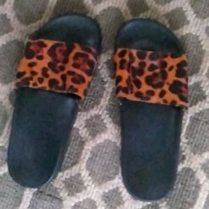 Cheetah sandals